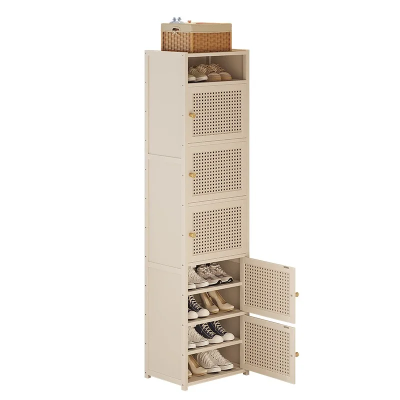 Multi-layer storage artifact dormitory economical dust-proof small shoe cabinet