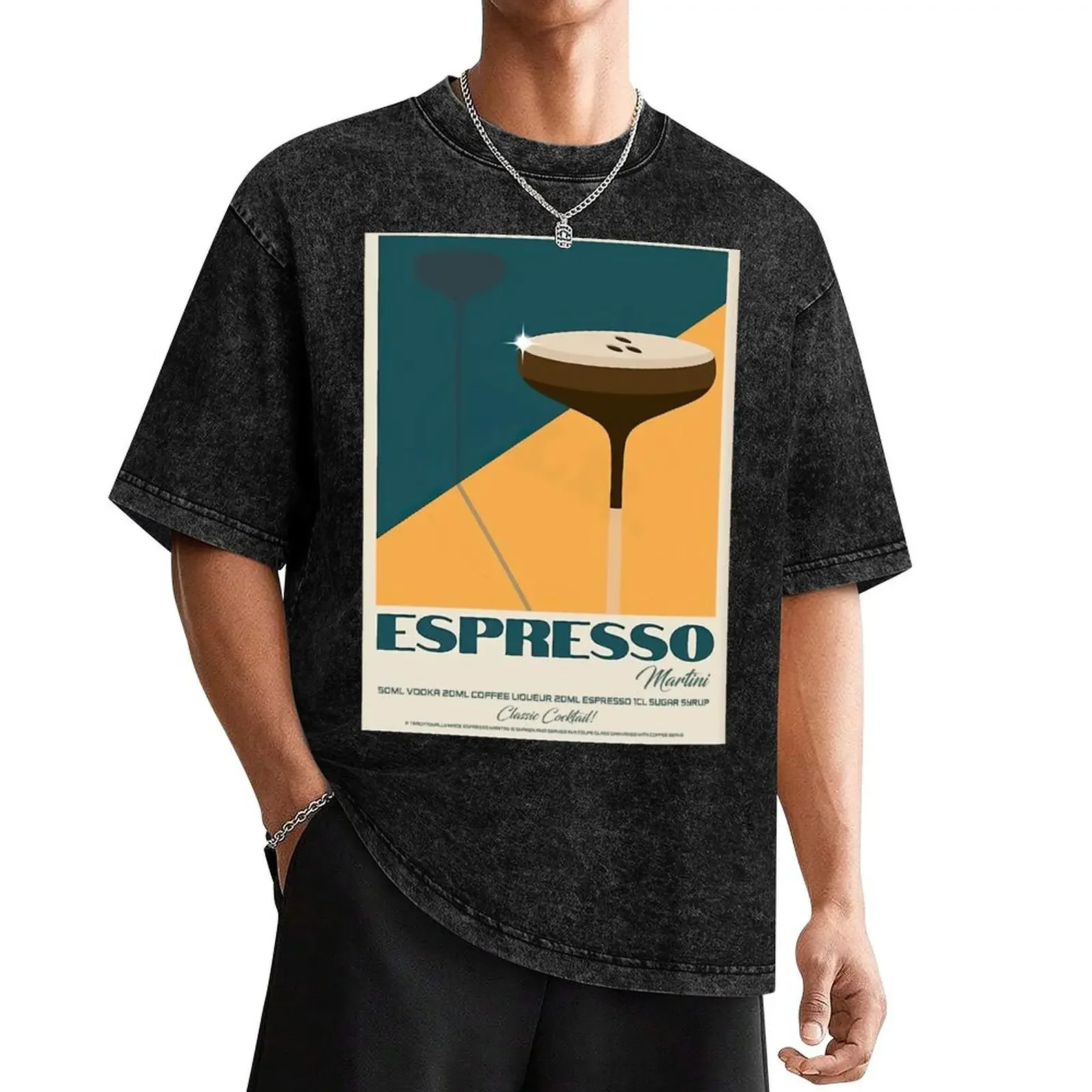 The Espresso Martini T-Shirt anime vintage summer clothes t shirts men