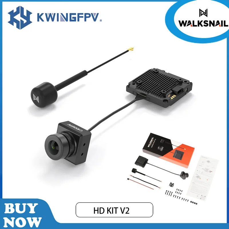 Walksnail Avatar HD Kit V2 With Gyroflow 32G Camera For FPV DJI Single Antenna Version for FPV Freestyle Drones DIY Parts