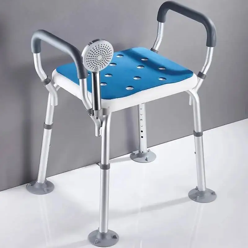 

Women Stool Bathroom Chairs Blue Plastic Ergonomic Invalid Bathroom Chairs Elderly Articulos Para El Hogar Bathroom Furniture