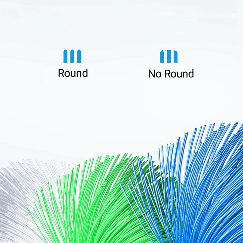 فرشاة أسنان كهربائية ذكية رؤوس فرشاة نظيفة ، استبدال لهواوي Lebooo ، Fupai ، KKC ، ZR ، رأس فرشاة بديل ، 10 av