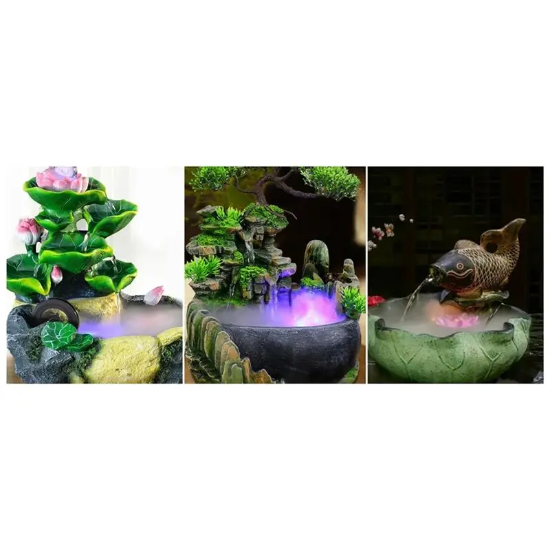 -نوفمبر بالموجات فوق الصوتية البخاخة ضباب صانع مستر مبيد نافورة الماء بركة حوض السمك آلة الضباب المرطب مع سبلاش الحرس