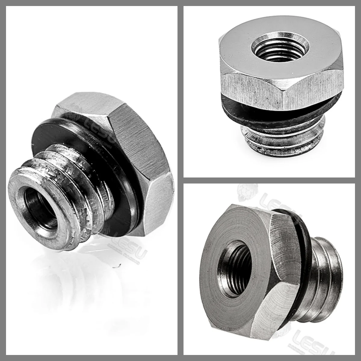 

LESU Metal M5 Oil Nozzle Breather Plug for 1/14 Scale RC Hydraulic Excavator Loader Forklift Dumper Crane Tractor Model DIY Part