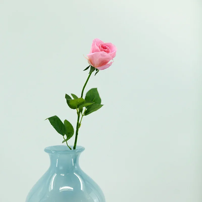 10/12 Stück Simulierte Diana-Rosenzweige, Echt Aussehende Weiße Blumen, Künstliche Rosen, Hochwertige Kunstblumen, Einkaufszentrum-Dekoration – Detail 10