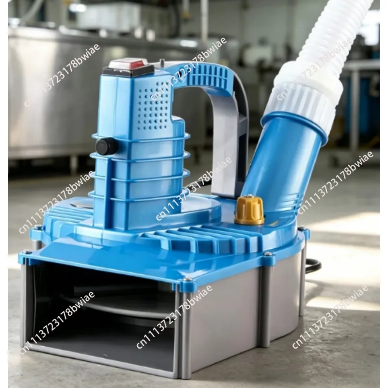 Electric fertilizer applicator, whistle head, fertilizer spreader accessories, whistle head, round head with discharge tube