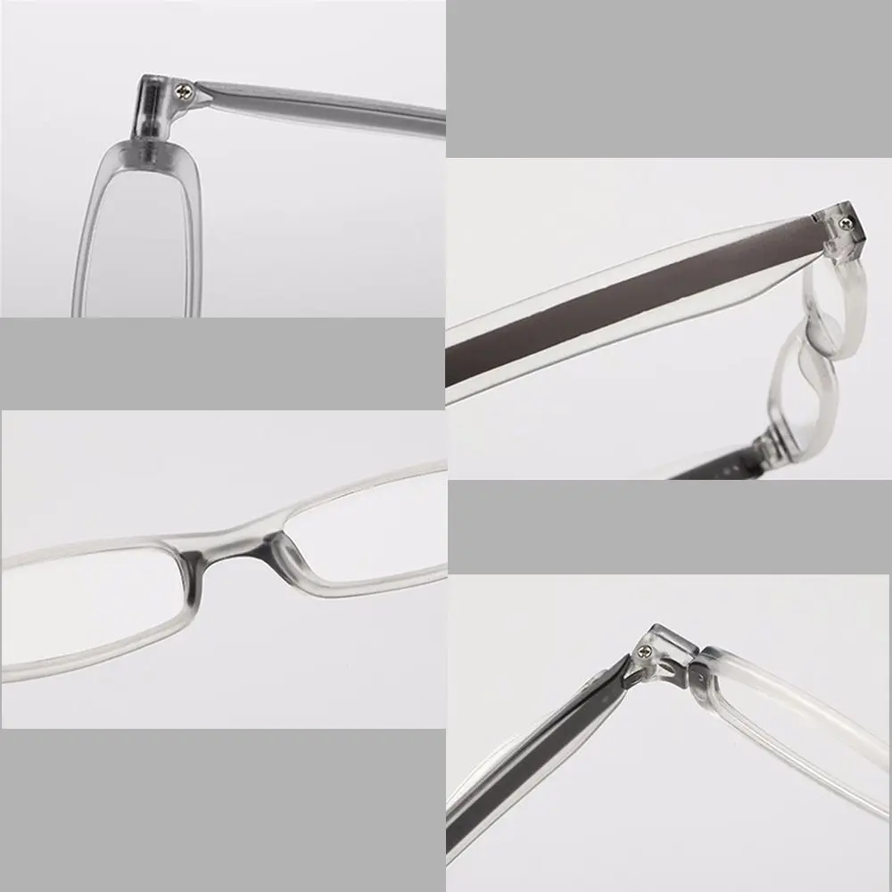 Grandmother Old Man +1.0 +1.5 +2.0 +2.5 +3.0 +3.5 +4.0 Mini Slim Folding Reading Eyeglass Glasses Spectacles