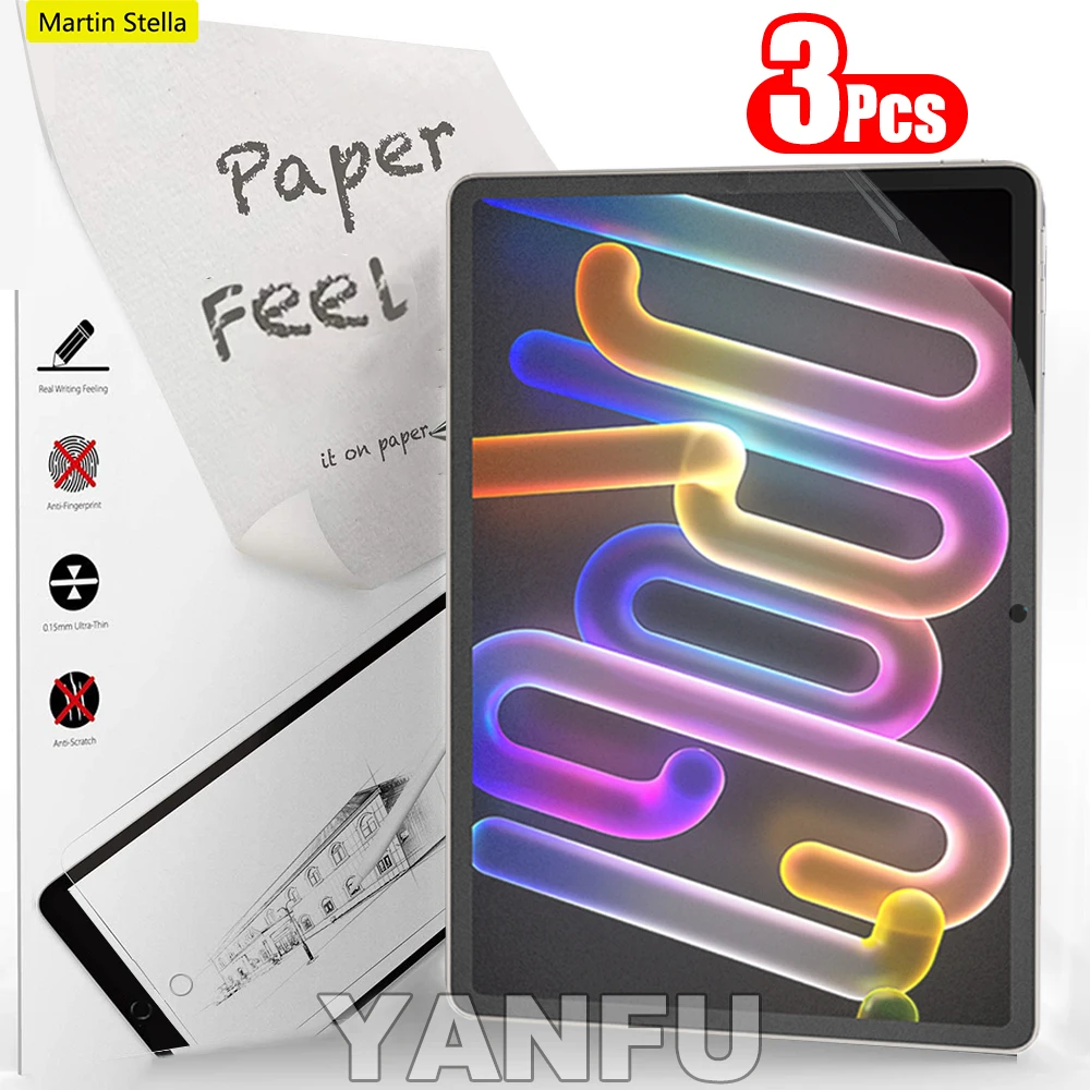

3 шт. защитных пленок с эффектом бумаги для Lenovo Xiaoxin Pad Pro GT 11.1, без стекла