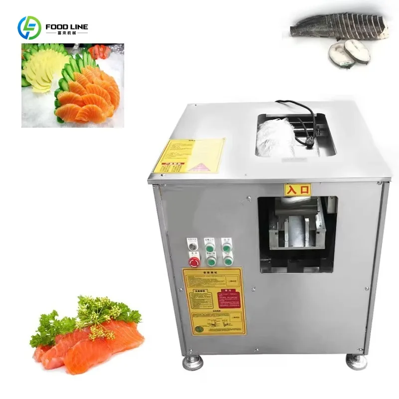 Customized High Output Continuous Working Catfish Slicer Multifunctional Fish Fillet Cutting Machine For Mixed Fish Species