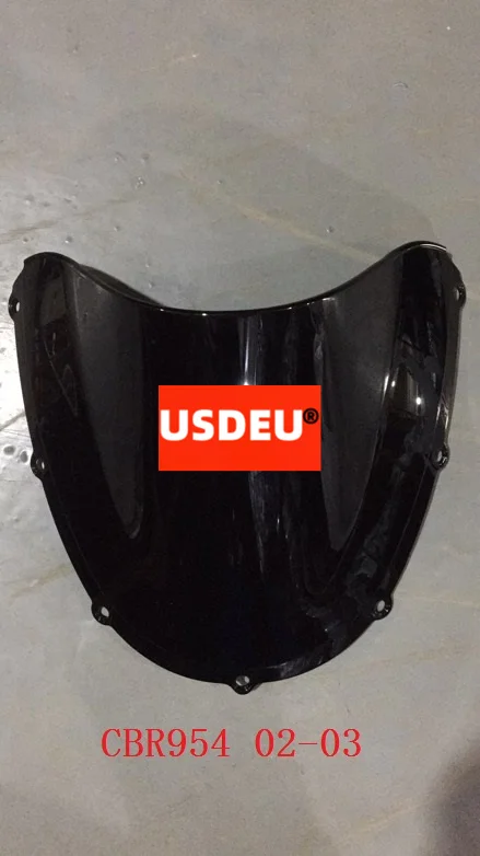 USDEU Motorcycle Windscreens For Honda CBR900RR Fireblade CBR 954 CBR954 2002 2003 02 03