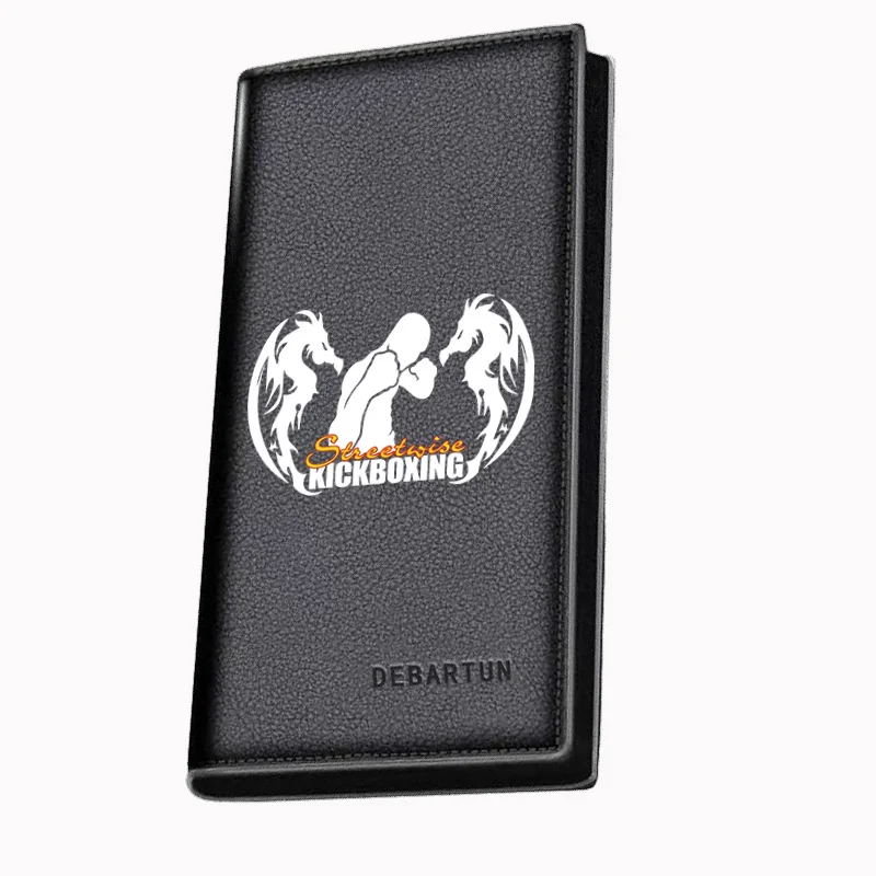 dragao-lutador-boxe-fundo-preto-carteiras-longas-masculinas-negocios-elegante-impressao-design-uso-casual-natal-dia-dos-namorados-pai