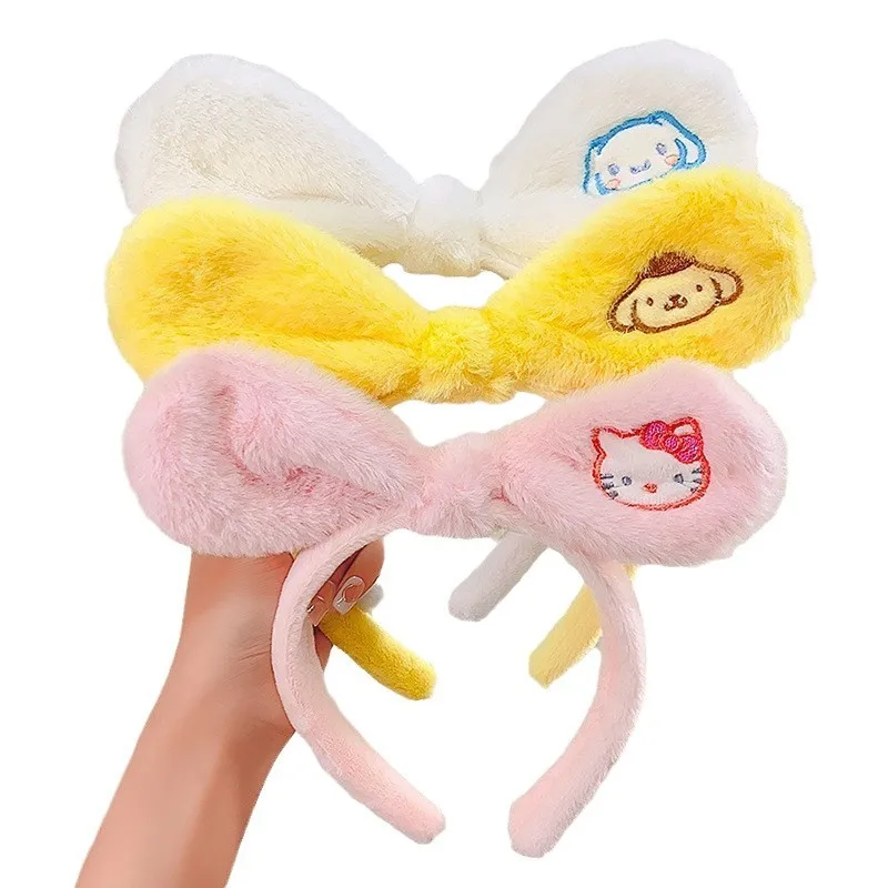 

Sanrio Cute Kids Hair Clips & Headbands Kawaii Versatile Wide Brim Girl Hair Clips & Accessories Holiday Gifts