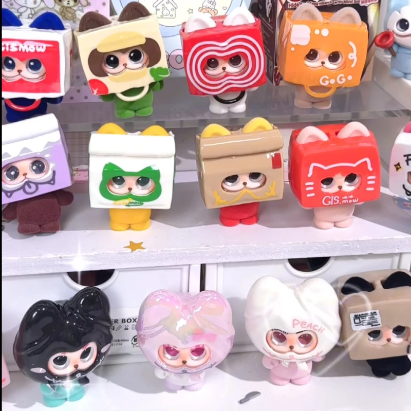 

GISMOW Hide and Seek Alliance Series Mini Blind Box Decoration Collection Model Desktop Ornament Anime Figures Suprise Toy Gifts