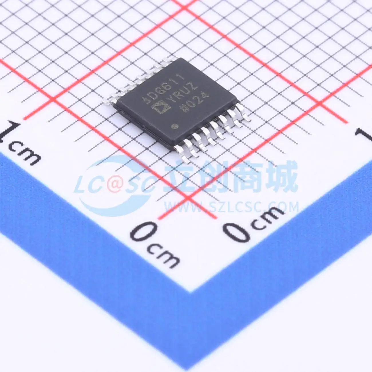 1-10PCS brand new ADG611 ADG611YRUZ Original and authentic products encapsulation:TSSOP16