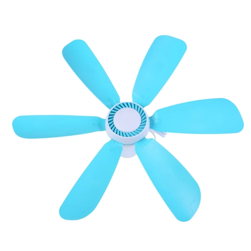 Quạt cắm trại 18 inch Quạt USB 5V Quạt trần 6 lá