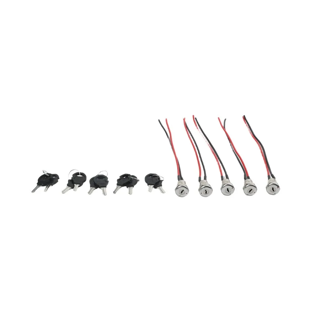 Simplified Usage with the Robust Set of Wired Key Switches Featuring Reliable Durability in a Convenient Five Pack Format