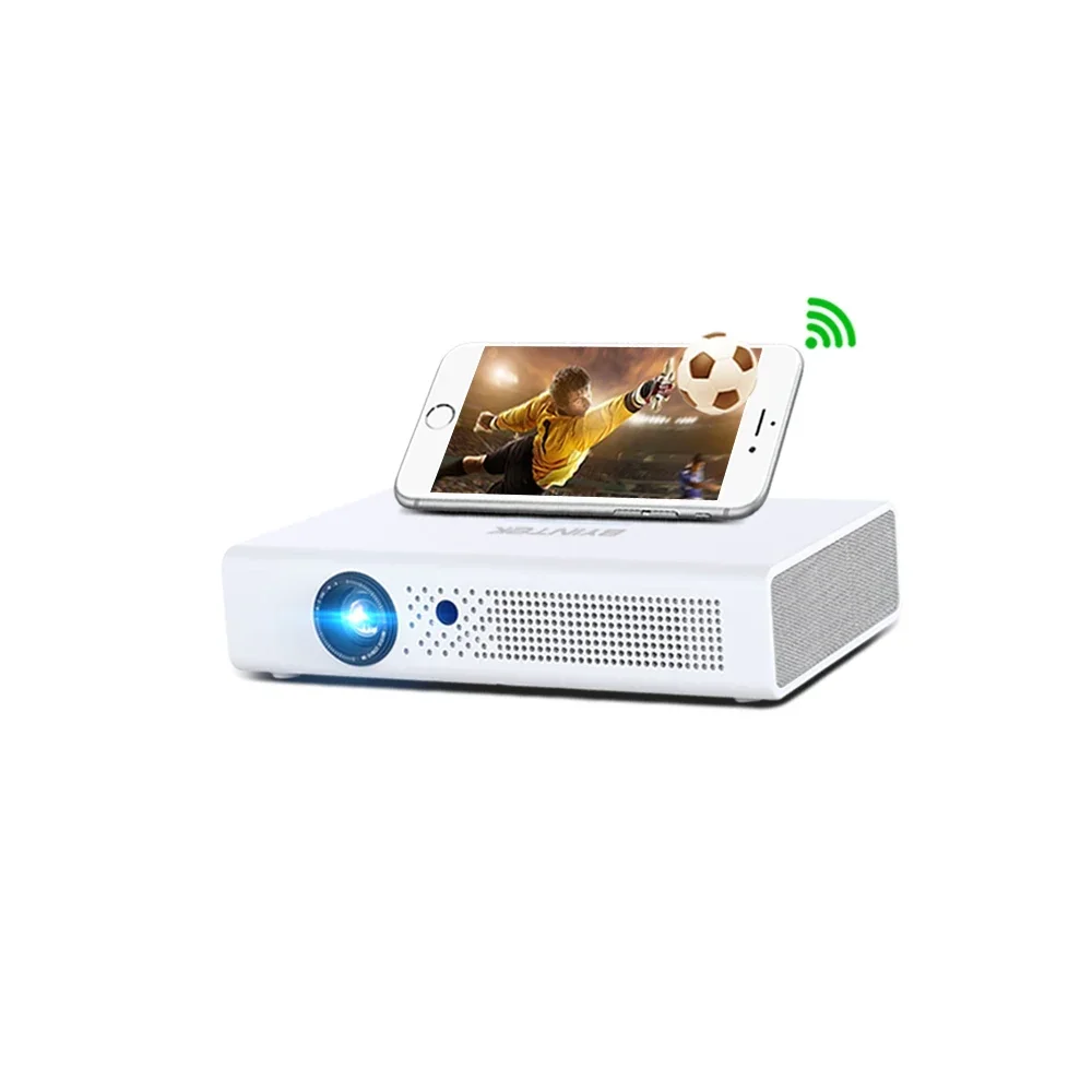 Top Selling R19 Portable Projector Mini 1080P FULL HD Beamer DLP LED 3D Home Theater Support 4K