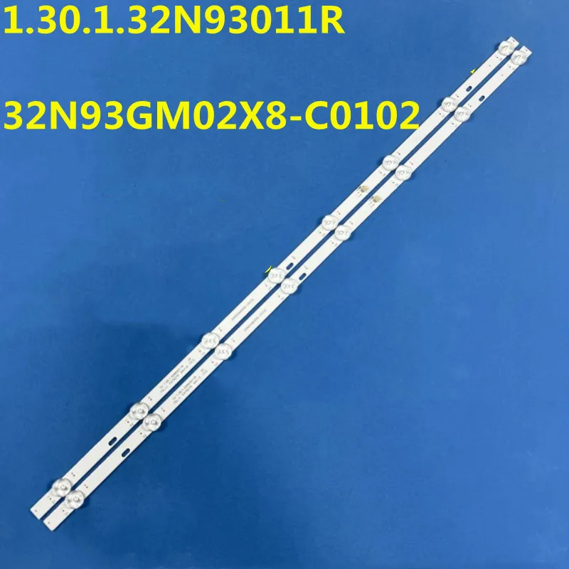 

10PCS 571MM LED Backlight Strip 8lamp for CJ 1.30.1.32N93011R 32N93GM02X8-C0102 7.03.F.32A06B004R/E15B005