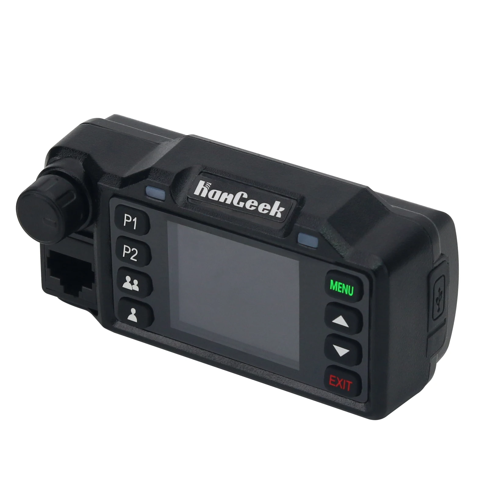 HAMGEEK HG-8900 Zello Mini Mobile Radio 2G 3G 4G 5000KM Transceiver Supports GPS Positioning Vehicular Radio Station