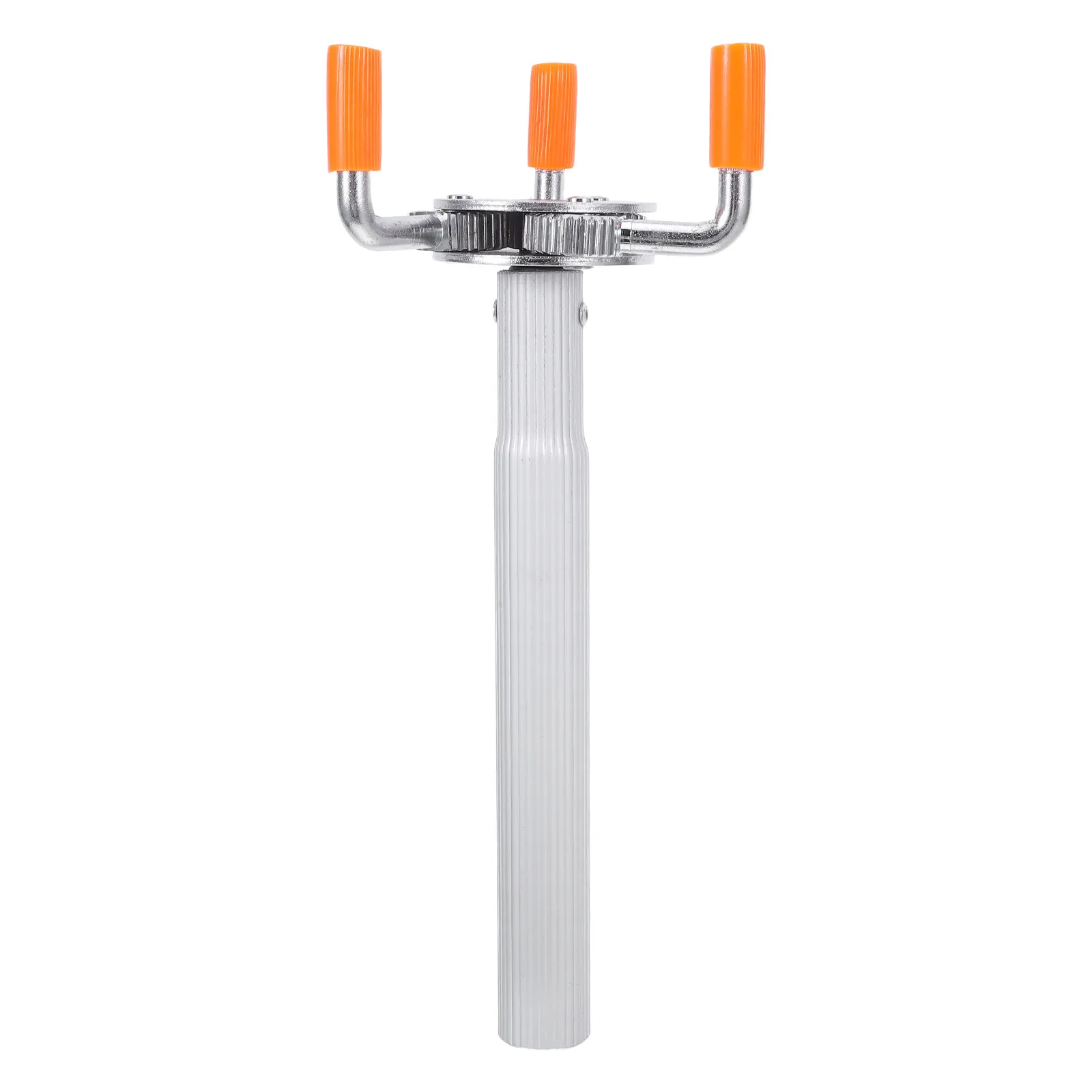 

1 Set Smoke Removal Tool Claw Head Attachment 10 Inch Pole Ladder-Free High Ceiling Maintenance Fire Alarm Disassembly