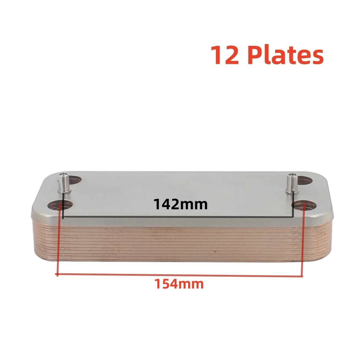 12/14/16 لوحات ملحقات غلايات الغاز لوحة مبادل حراري لاستبدال غلايات الغاز