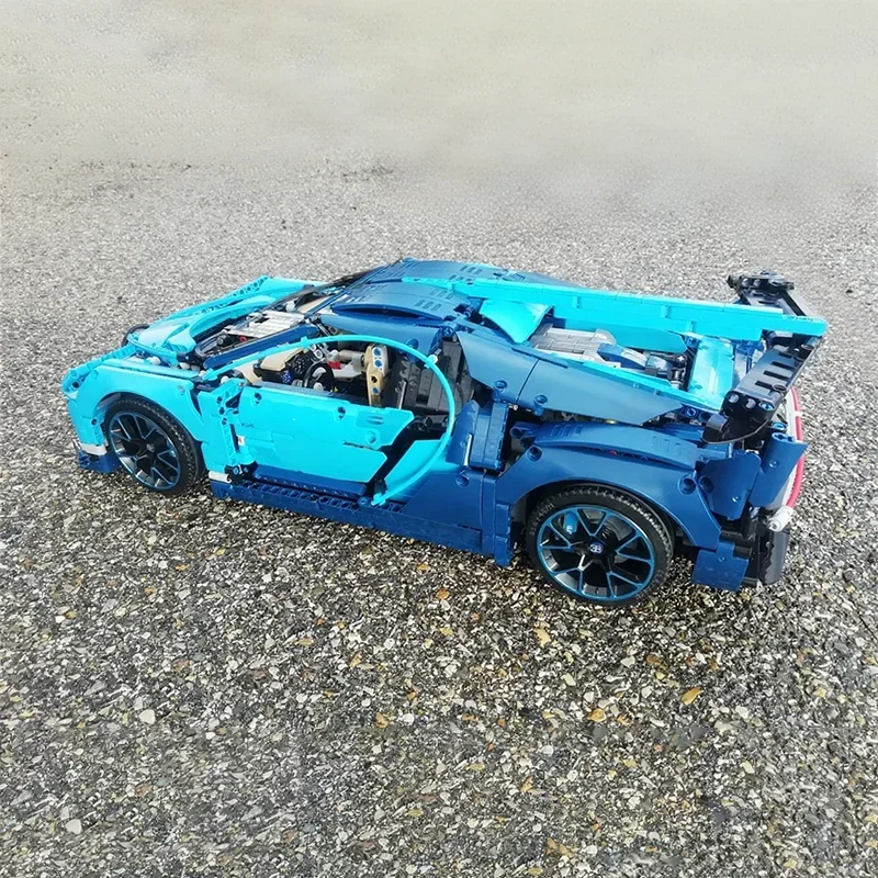 132pcs MOC BUGATTIss VISION GT Technic Building Blocks Christmas Gift Assemble  Toy to Develop Patience and Concentration