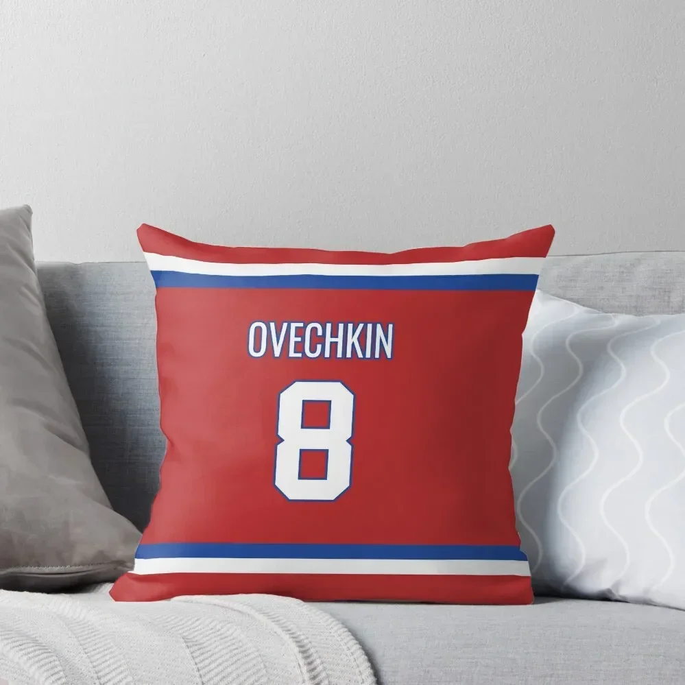 

Ovechkin Number Throw Pillow ornamental pillows for living room home decor items pillow