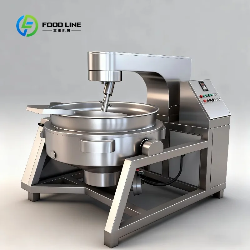 Fully Automatic Intelligent Temperature-Control Planetary Stir-fry Wok with Uniform Heating High Production Efficiency