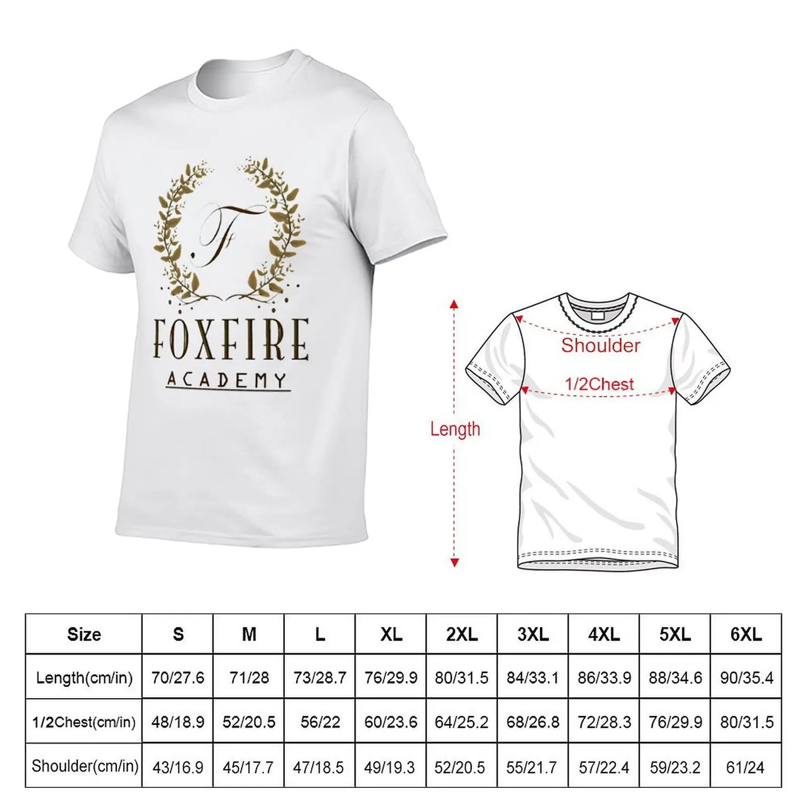 Foxfire Cademy The Lost Cities T-Shirt summer tops man clothes heavyweight t shirts for men