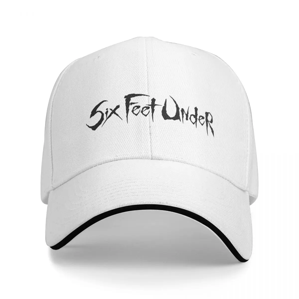 Six Feet Under Baseball Cap Fashion Sandwich Hats Men Women Adjustable Dad Hat Sport