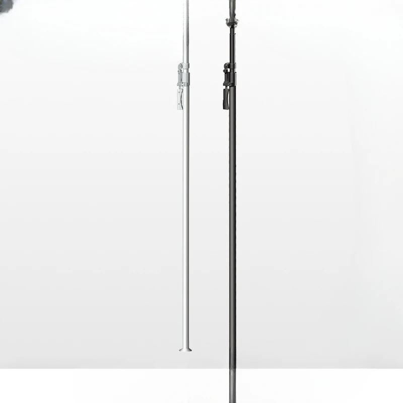 Support pole silver top sky and earth column kp-L2137BD light stand background bracket height 370cm