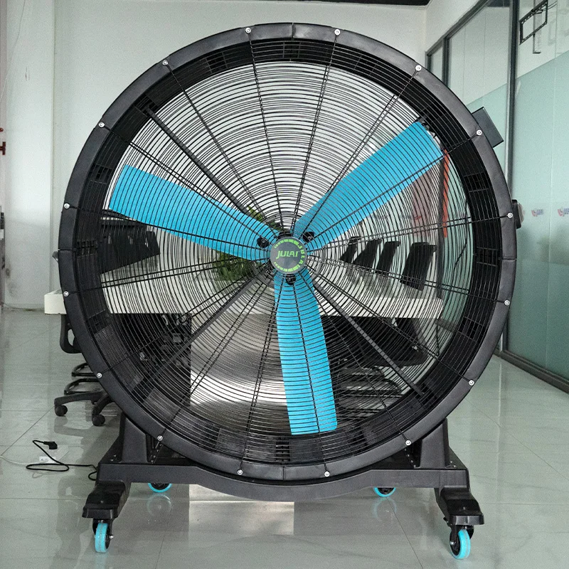 1.5m 2m Size Waterproof Electric Big Industrial Portable HVLS Outdoor Floor Standing Mobile Fan