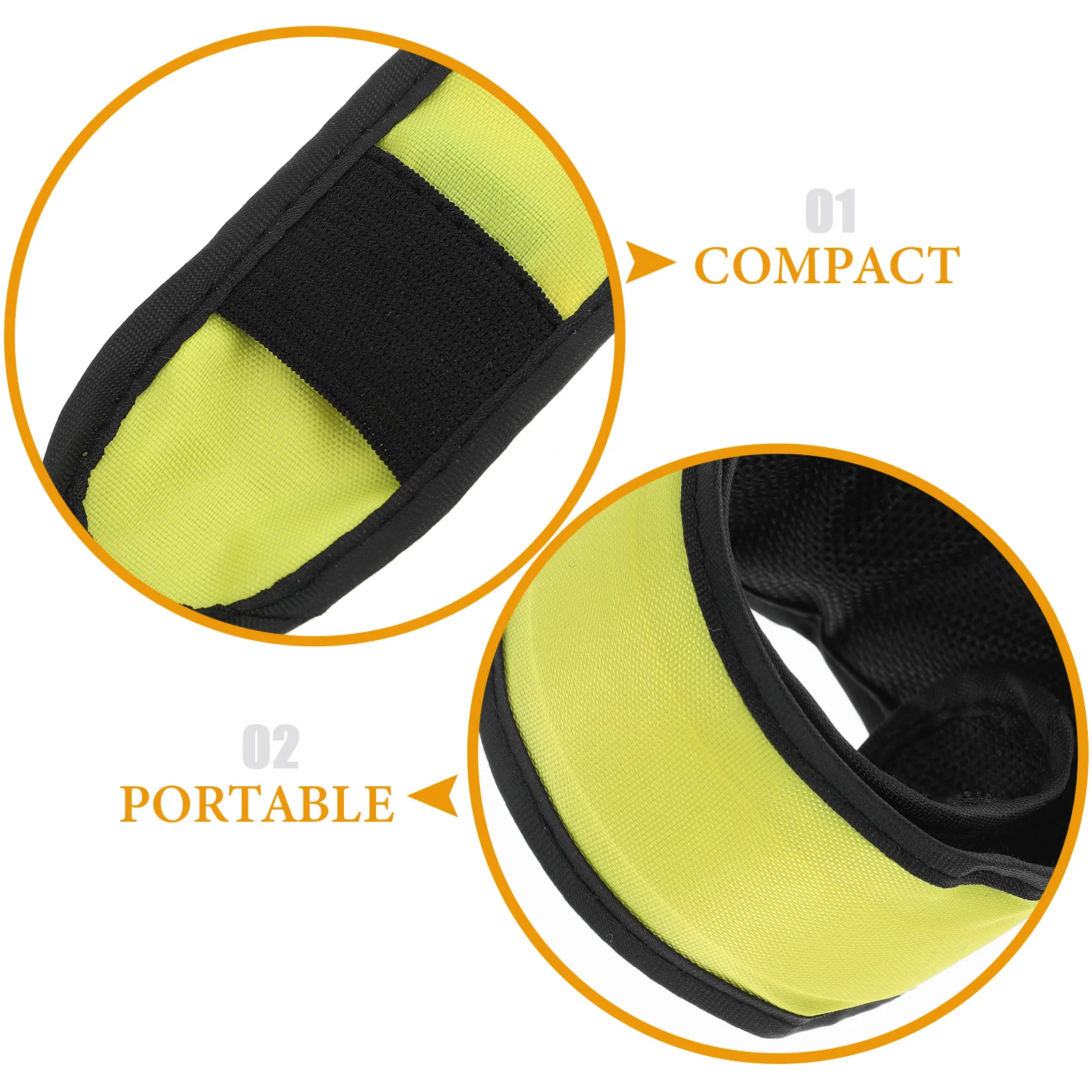 4 Pcs Horse Ankle Strap Leggings Lighting Collar LED Bracelets Glowing Band Flash