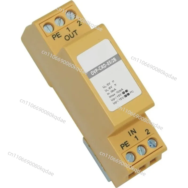 CAN‑Bus & RS485 Signal Surge Protection Module, Bus Control Surge Suppressor For Analog Signal Circuit