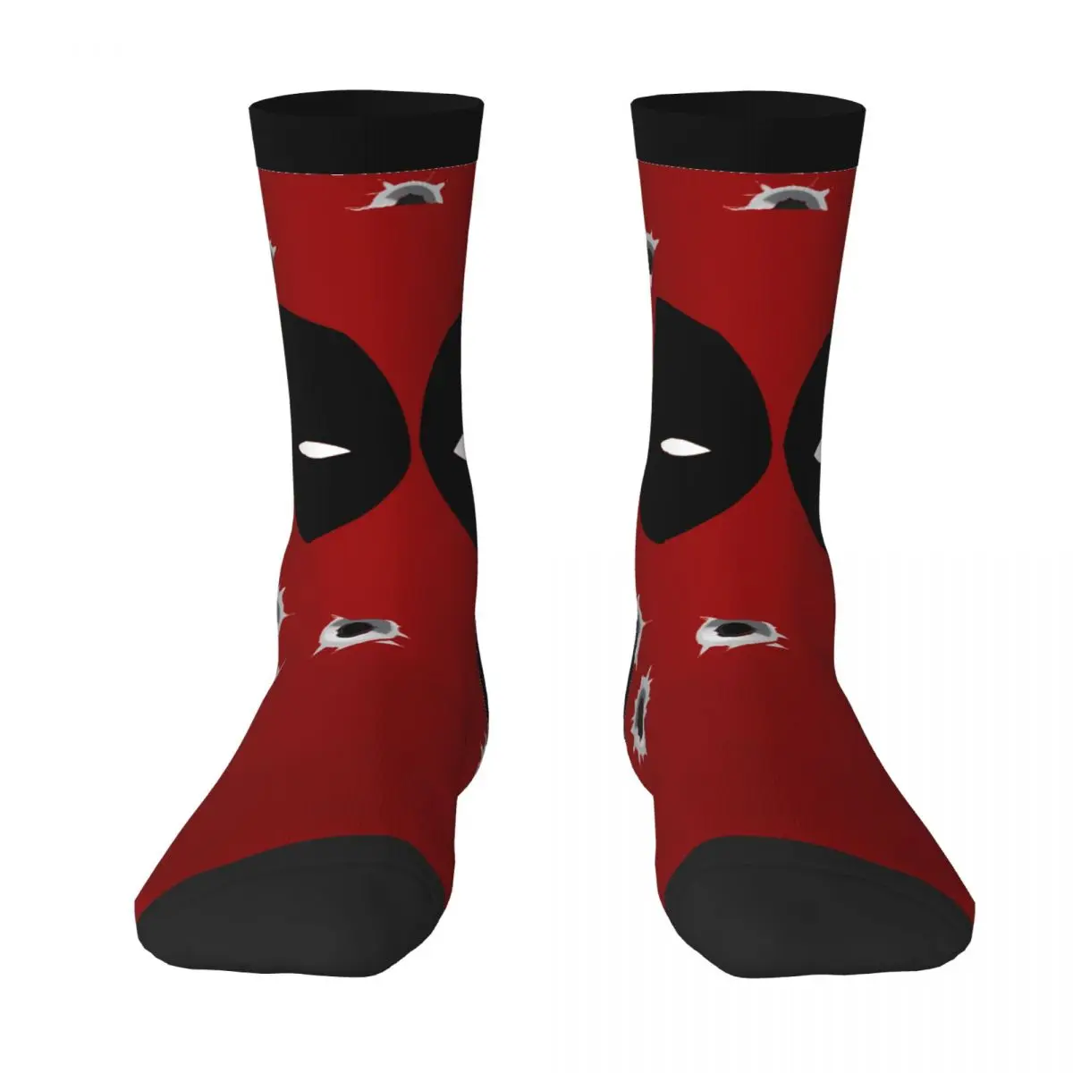 Deadpool Maximum Effort Socks Men's Women's Funny Happy Socks Harajuku Spring Summer Autumn Winter Stockings Gifts