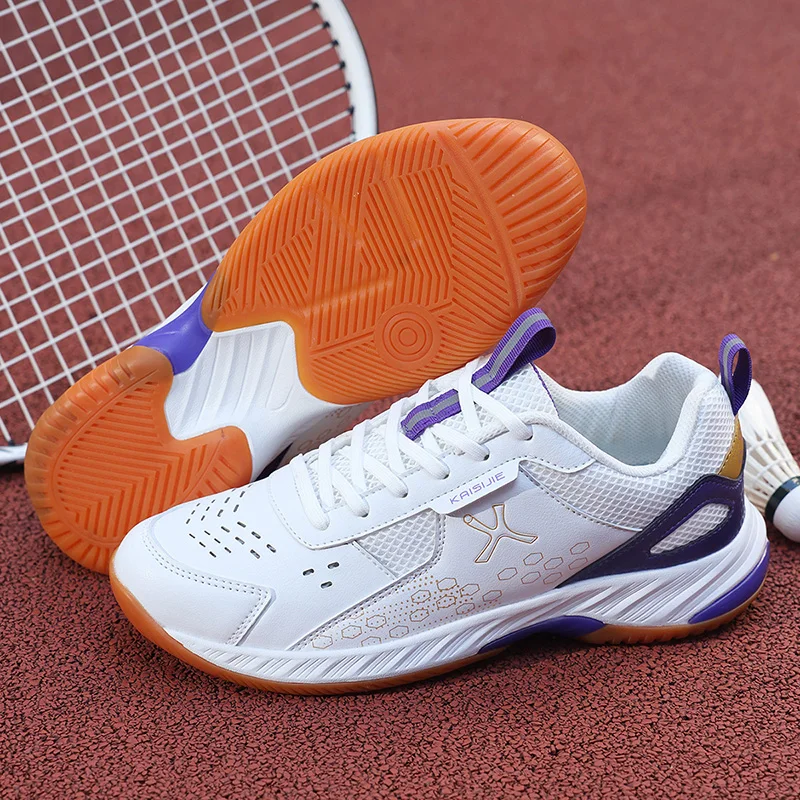 Men Badminton Shoes Professional Non-slip Couple Big Size Wear Resistant Outdoor Sneakers Breathable Handball Volleyball Shoes