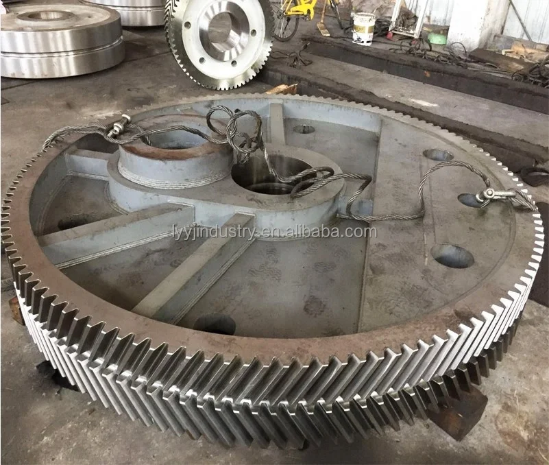 YOGIE Factory Supply Standard Precision Cylindrical Gears Double Helical Gear Forged Carbon Steel Transmission Parts
