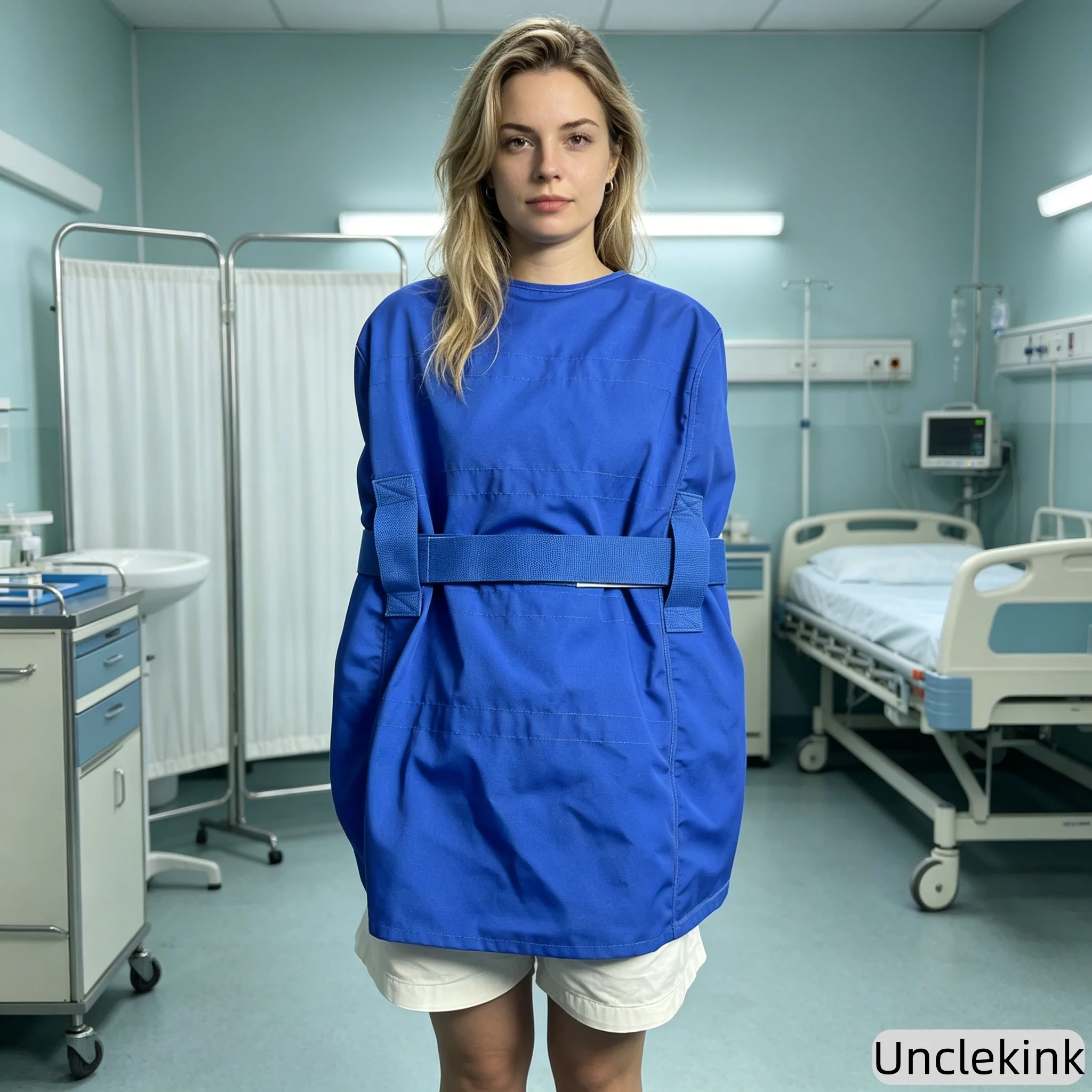 Medical Restraint Gown Anti-Scratch Patient Safety Control Garment Mental Disorder Restraint Jacket Personal Care