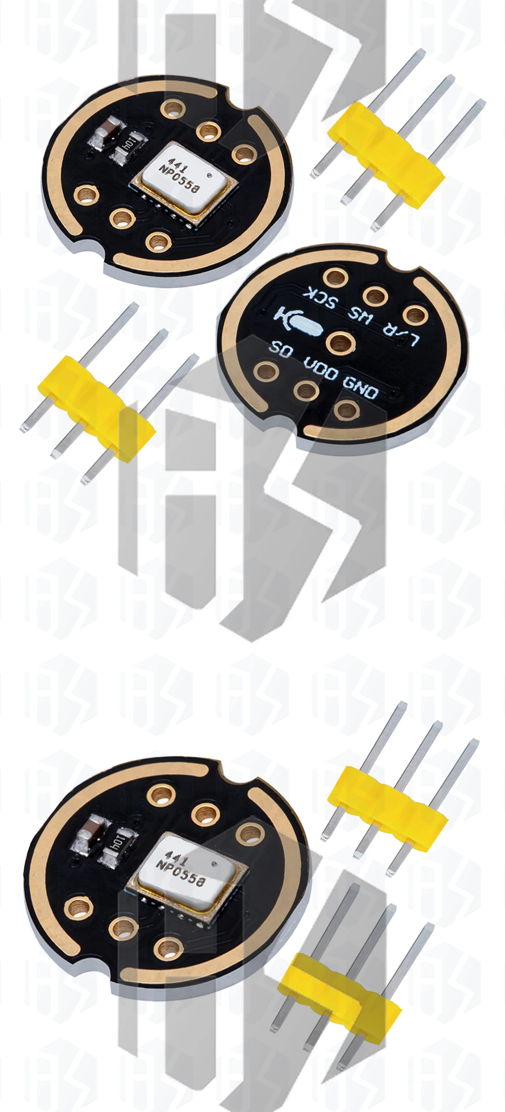 Omnidirektionales Mikrofonmodul I2S-Schnittstelle INMP441 MEMS Hohe Präzision Niedriger Stromverbrauch Ultra-Kompakte Bauweise für ESP32 – Detail 7