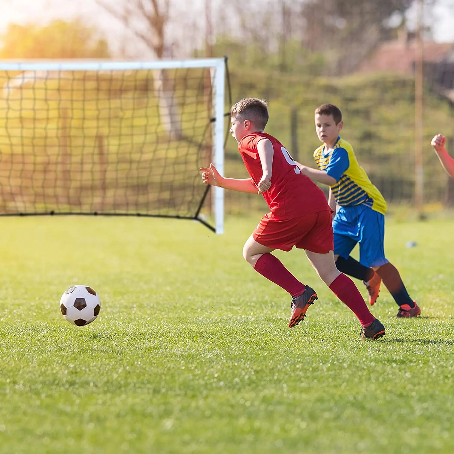 High Quality PE Football Nets Soccer goal for 5/7/ 11 Players