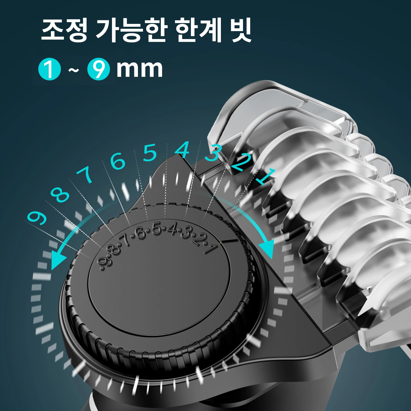 Kensen S16 남성용 바디 헤어 면도기 키트 3 In 1 수염 헤어 트리머 IPX6 ... - 5