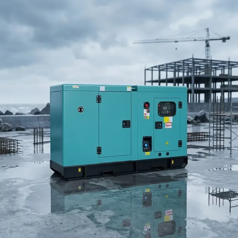 POWER Factory Price Emergency Backup Power Low Noise Genset 20kw 32Kw 50kva Generator Set Price