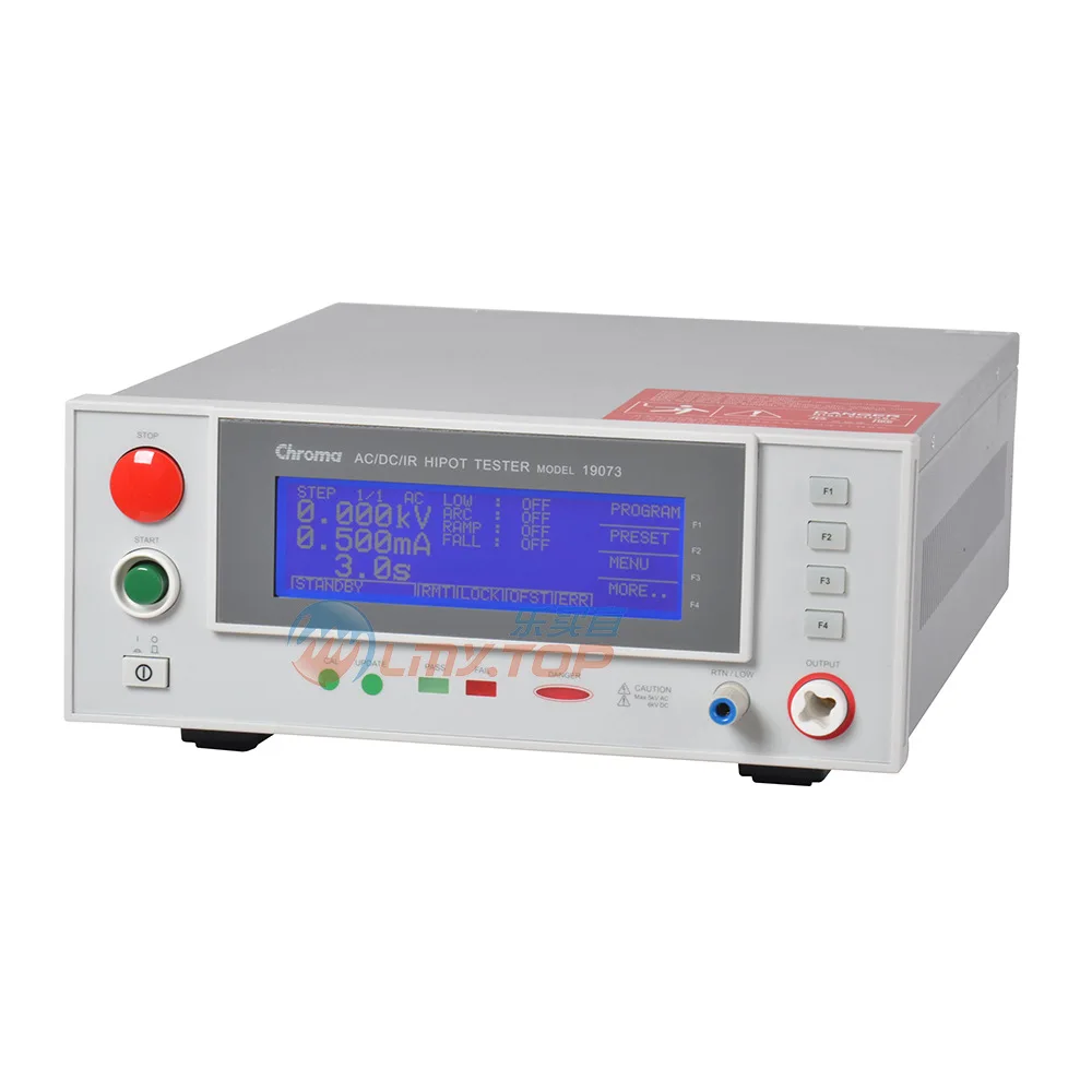 Chroma 19073 Hipot Tester 19071 Testeur de résistance d'isolation