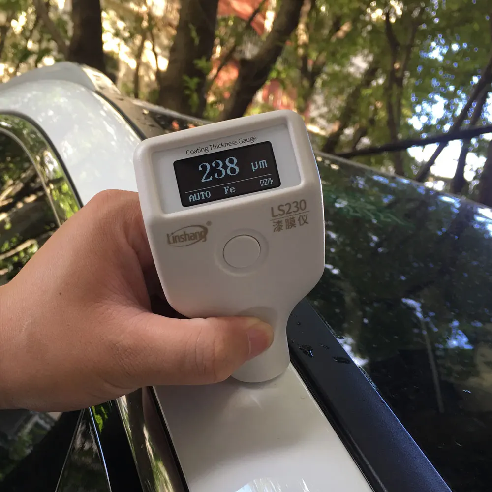 OLED Car Paint Meter LS230 LS232 Coating Thickness Gauge Measure Automotive Low Temperature Resistant