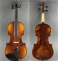 Foto reale disponibile molto popolare tedesco antico avanzato realizzato a mano 4/4 0. 700 bocchette Fiddle Free custodia per violino accessori per arco