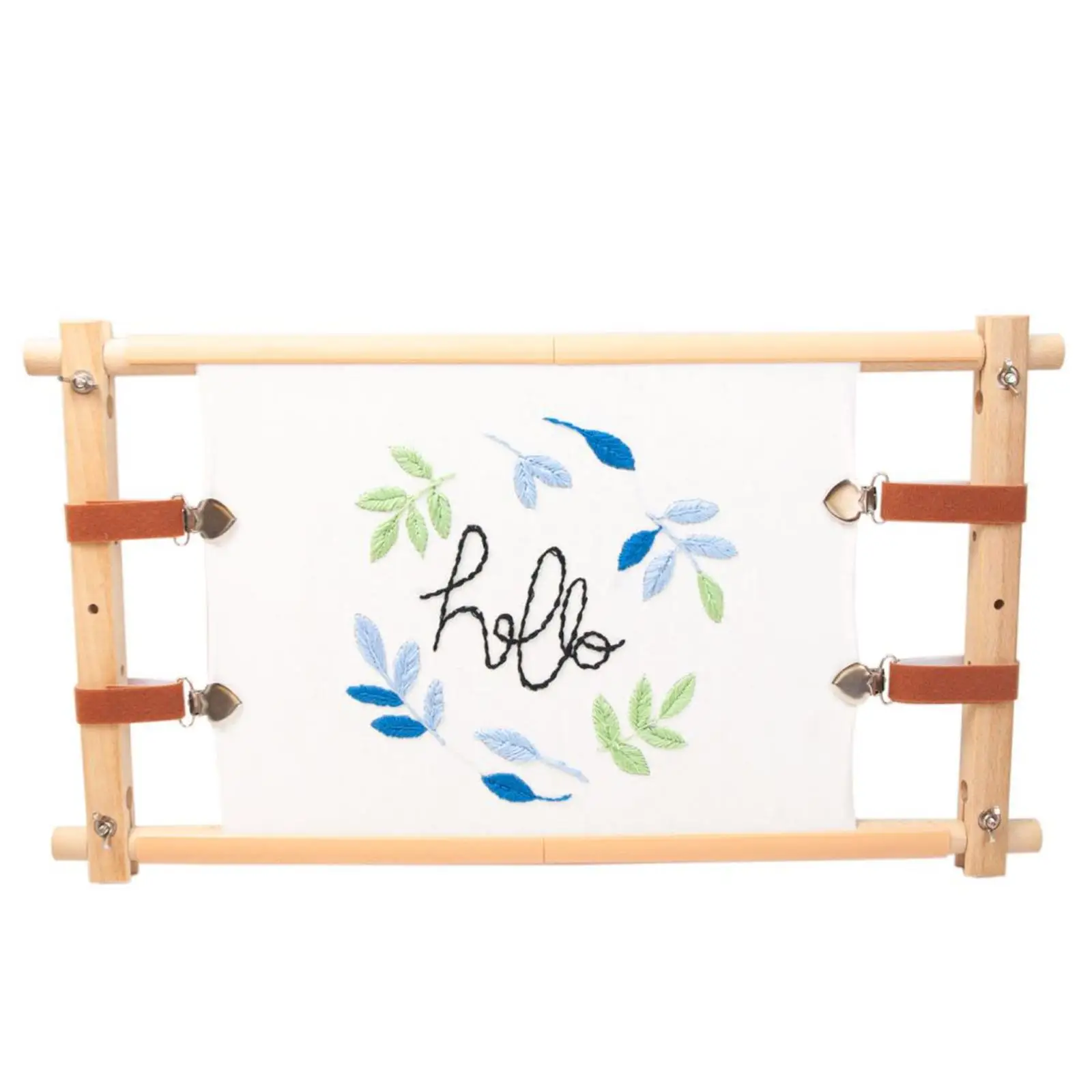 Embroidery Tapestry Scroll Holder Cross Stitch Display Hand Embroidery Frame