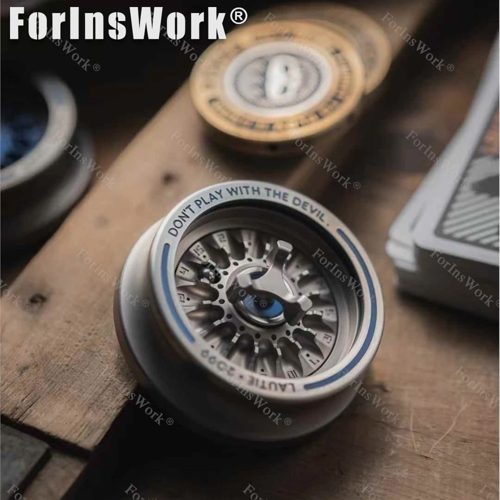 LAUTIE التيتانيوم الأزرق كرنفال سبينر تململ سبينر 2099 سلسلة ألعاب متململة الكبار مكتب عمل الملحقات