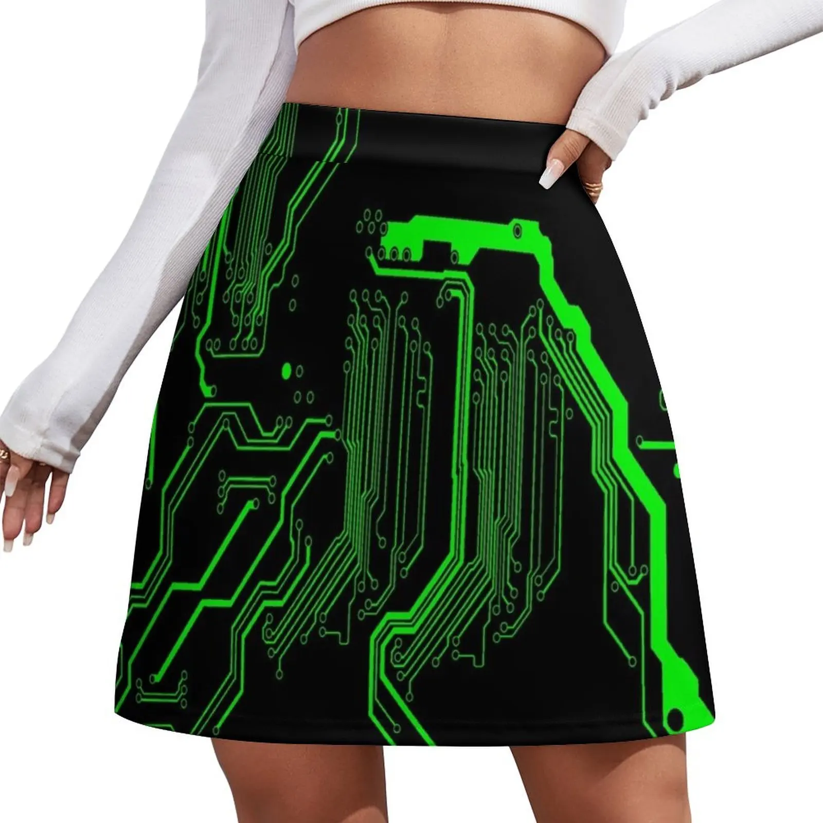 

Circuit and computer Mini Skirt Short skirts outfit korean style korean style Mini Skirt