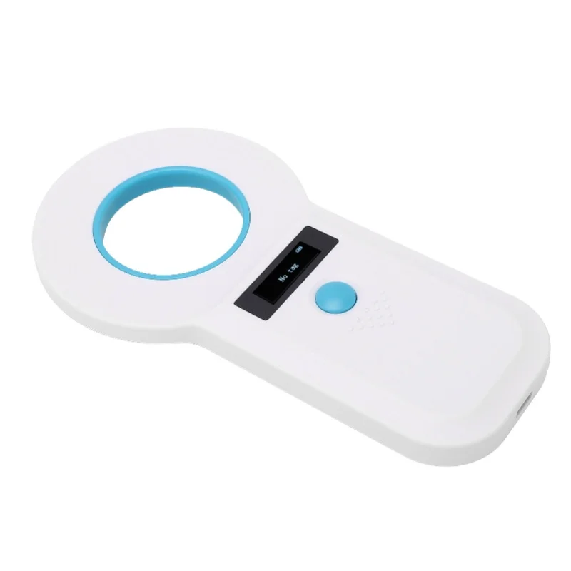 Pet ID Microchip Scanner 134.2KHz 125KHz Rechargeable Animal Card Reader With Storage Function For Pets