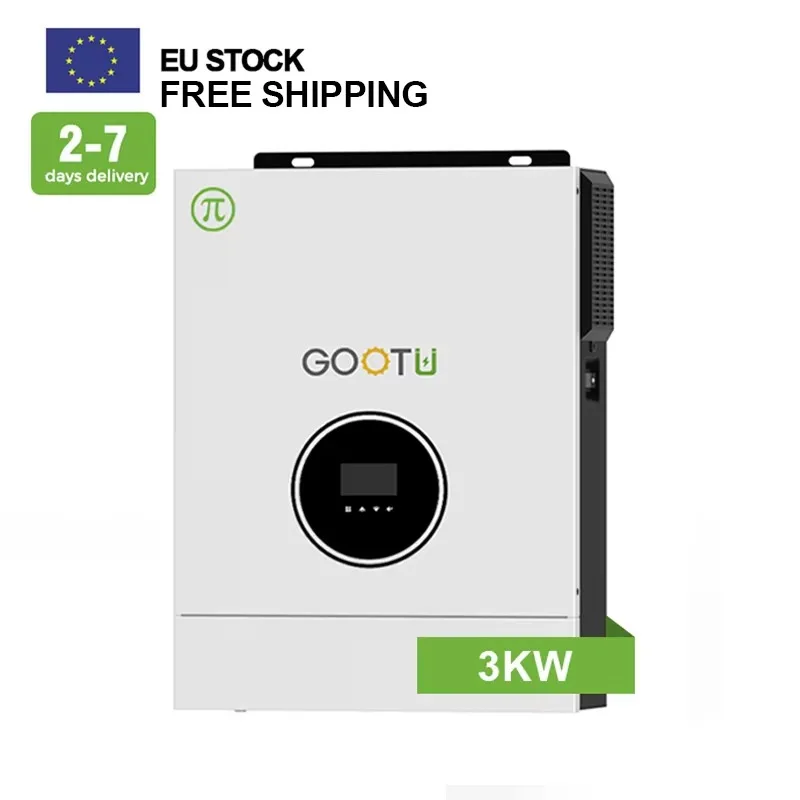 EU Warehouse  3KW Off Grid 24V 3000W Solar Power Pure Sine Wave Solar Inverter