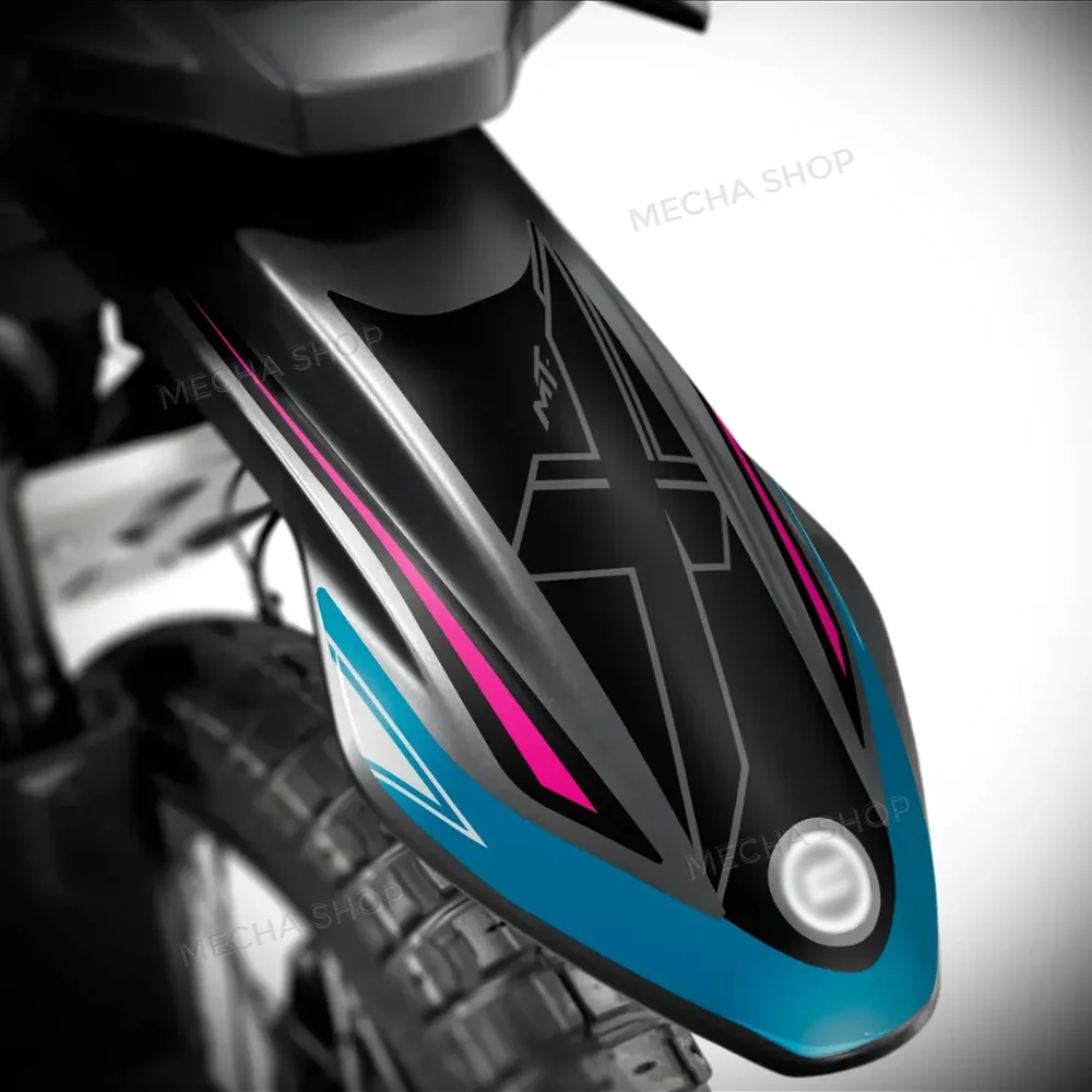 For CF Moto 800 MT-X 800MTX 2025 2026 Motorcycle Fender Protection Accessories 3D Resin Sticker